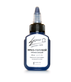 Краска Exmix проникающая ярко-голубая (для кожи), 45 мл