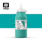 Краска Vallejo Acrylic Studio #54 Phthalocyanine Emerald (Изумрудная фтало), 1 л