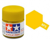 XF-3 Краска Tamiya Flat yellow (Желтый матовый) 10 мл