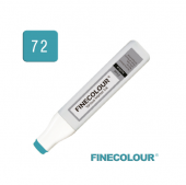 Заправка Finecolour Refill Ink 072 зеленовато-синий BG72