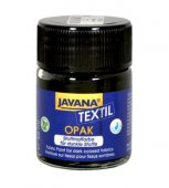 Нерастекающаяся краска по темным тканям C.Kreul Javana Tex Opak черная 50 мл