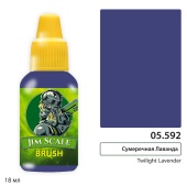 Краска акриловая Jim Scale 05.592, цвет Сумеречная Лаванда / Twilight Lavender (Алина Арт), 18 мл