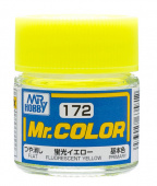 Mr. Hobby Краска 10 мл C172 FLUORESCENT YELLOW