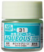 Mr. Hobby Краска 10 мл H31  WHITE GREEN