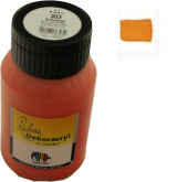 Краска акриловая Dekoracryl, 750 мл, цвет оранжевый настоящий