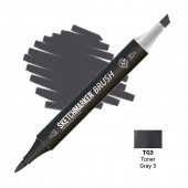 Маркер SKETCHMARKER Brush TG3 Toner Gray 3