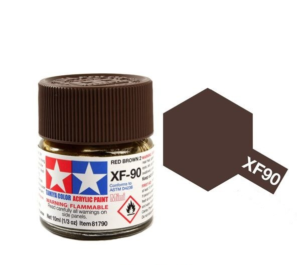 коричневая краска акрил