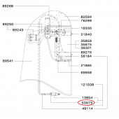 SATA 53975 Зажим для шланга