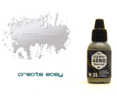 Краска Pacific88 M35 AERO Алюминий авиационный (Aircraft Aluminium) 18 мл