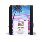 Набор маркеров Sketchmarker Rich (12 шт. + сумка-органайзер)