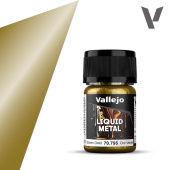 70795 Краска Vallejo Liquid Gold Green Gold (зеленое золото)