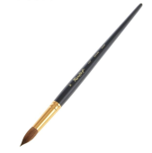 Кисть Roubloff серии 1117 №12 колонок, круглая, длинная ручка