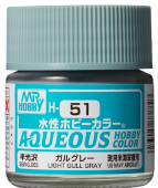 Mr. Hobby Краска 10 мл H51 LIGHT GULL GRAY