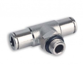 Vepa B187/3 Тройник цанговый М1/8", 6 мм, вращающийся, с уплотнением