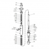 Graco 24A632 Уплотнительное кольцо чаши насоса LW100A (комплект 10 шт.)