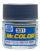 Mr. Hobby Краска 10 мл C331 DARK SEAGRAY BS381C/638