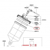 SATA 70664 Противокапельное кольцо бачка (10 шт.) для Spray Master пистолетов