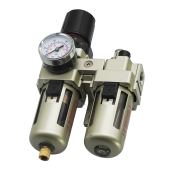 Pegas AC3010-02 Фильтр-влагоотделитель с регулятором давления, лубрикатором 1/4"