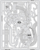 Трафарет Artool STEAM PUNK FX TEMPLATE (FH SPFX 2)