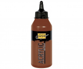 Краска акриловая Solo Goya Acryl 250 мл, коричневый темный