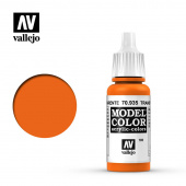185. 70935 Краска Vallejo Model Color Transparent Orange (Прозрачный оранжевый)