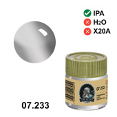 Краска спиртовая Jim Scale, цвет нержавеющая сталь (Stainless Steel), 10 мл