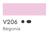 Маркер Finecolour Junior 206 бегония V206