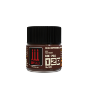 128 Краска серии НК - цвет какао коричневый для подводной части боевых кораблей, 10 мл