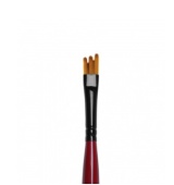 Кисть Roubloff серии 16B ORIGINAL №8, синтетика, имитация колонка, шотландка наклонная, фигурная ручка