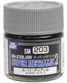 Mr. Hobby Краска 10 мл SM203 Super Iron 2