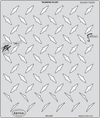 Трафарет Artool KFX DIAMOND PLATE (KFX 4SP)