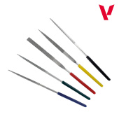Vallejo T03004 Set of 5 Mini Diamond Files (Набор из 5 алмазных мини-надфилей)
