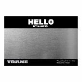 TRANE Набор стикеров 10 шт. HELLO CHROME