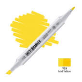 Маркер SKETCHMARKER Y33 Mid Yellow (Средний желтый)