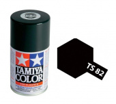 Краска Tamiya TS-82 Rubber Black (Резина черная) 100 мл