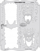 Трафарет Artool TIKKI MASTER II (FH TM 10)