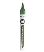 Маркер-кисть MOLOTOW Aqua Color Brush 1-4 мм olive 050 (оливковый)