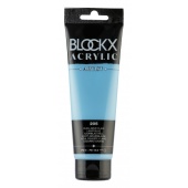 Лазурь синяя светлая, краска акриловая Blockx Artist, 120 мл