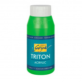 Краска акриловая Solo Goya Triton 750 мл, флуоресцентный зеленый