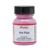 Краска для кожи и ткани Angelus Leather Acrylic Paint 186 Hot pink, 29,5 мл