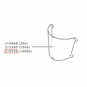 SATA 210526 Набор сменных плёнок 1000 шт. для маски Vision Air 5000