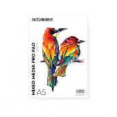 Sketchmarker Альбом для маркеров Mixed Media PRO PAD, 160 г/м2, A5, 30 листов