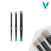 Набор кистей Vallejo Dry Brush Set (из натурального волоса, размеры S, M, L)