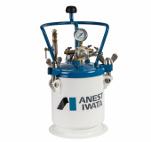 Красконагнетательный бак Iwata PT-60D на 60 л с ручной мешалкой, макс. давление 1.8 бар