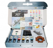 Harder&Steenbeck Набор Airbrush Starter Ultra (аэрограф Ultra, компрессор краски, очиститель, шланги, DVD)