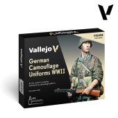 70261 Набор красок Vallejo German Camouflage Uniforms WWII (16 цветов)