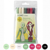 Набор маркеров COPIC CIAO She-Demons (7 шт.)