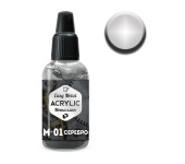 Краска Pacific88 М01 Серебро (Silver) 10 мл