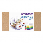 Набор маркеров Sketchmarker Christmas Set лимитированный (24 шт.)
