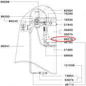 SATA 89276 Несущая рама с боковыми и нижней частями для масок Vision 2000